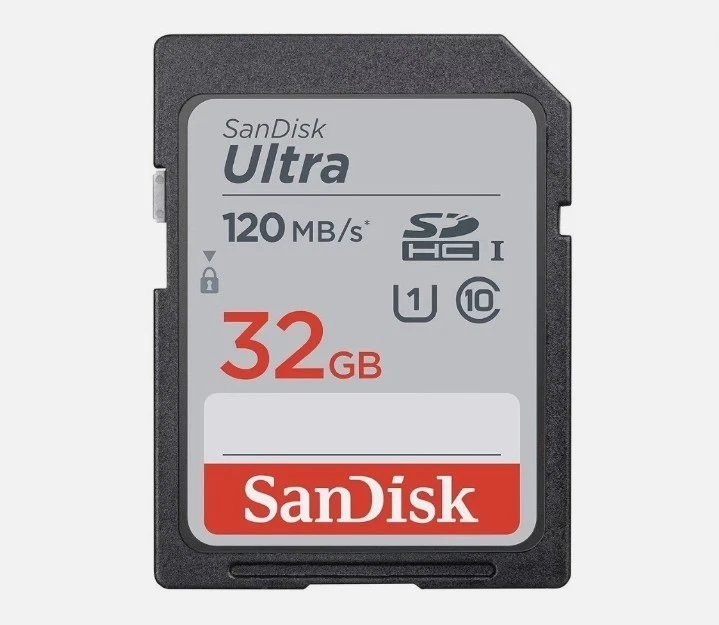 SanDisk Ultra 32GB SDHC UHS-I Card