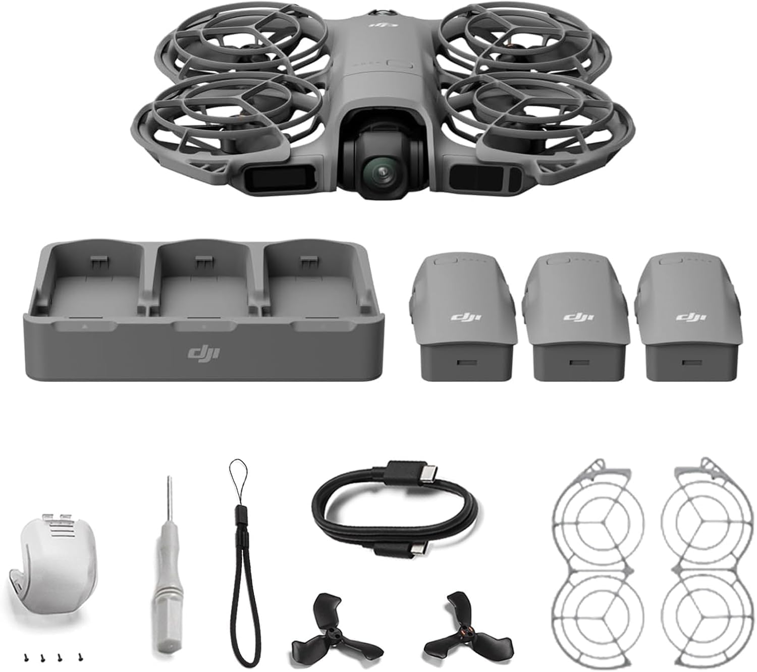 DJI Neo 2 Fly More Combo (Drone Only), 4K Drone With Camera